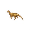 Gold Dinosaur Draw Knob
