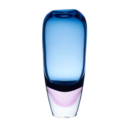 Rotuma Voyage Maison Tall Vase Grey, Blue and Pink